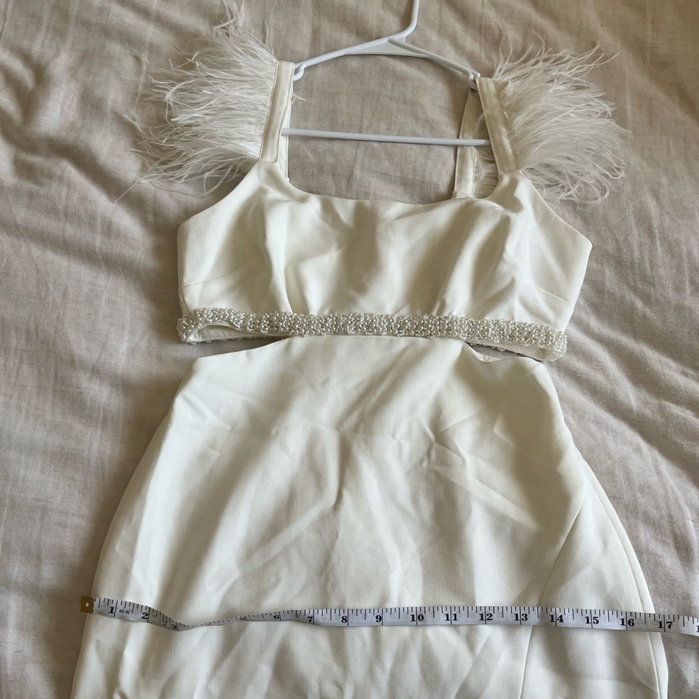 NWOT Likely Taliah Midi Gown White Size 0 - Picture 15 of 17